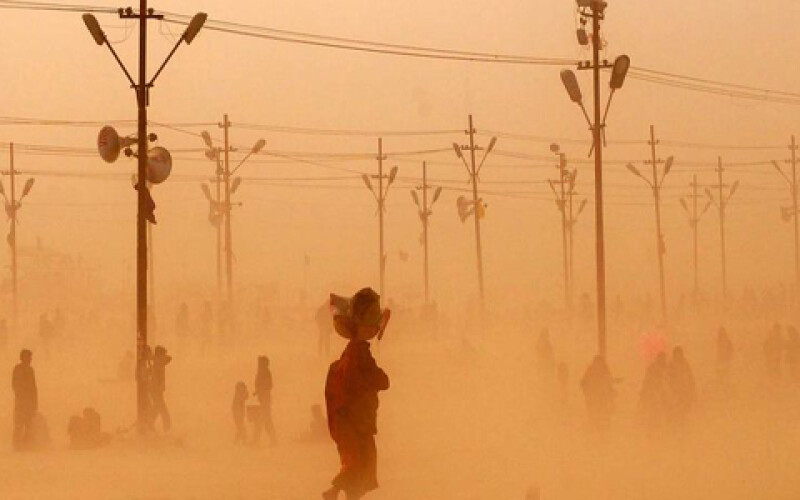 Песчаные бури в Индии: свыше 70 человек погибли. Видео