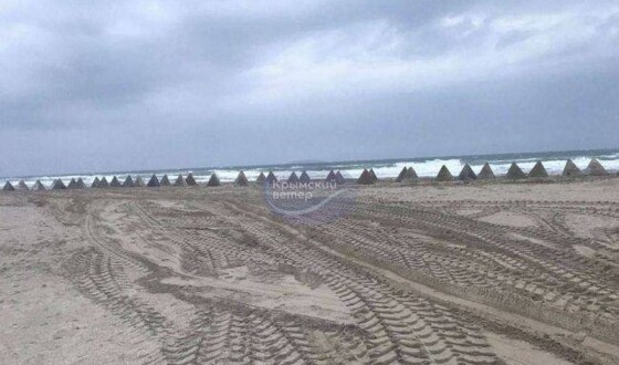 Російські окупанти в Криму закривають пляжі для купання через контрнаступ ЗСУ