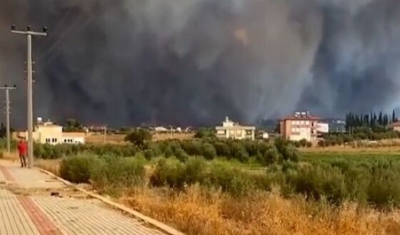 Лісові пожежі охопили курорти Туреччини: є жертви