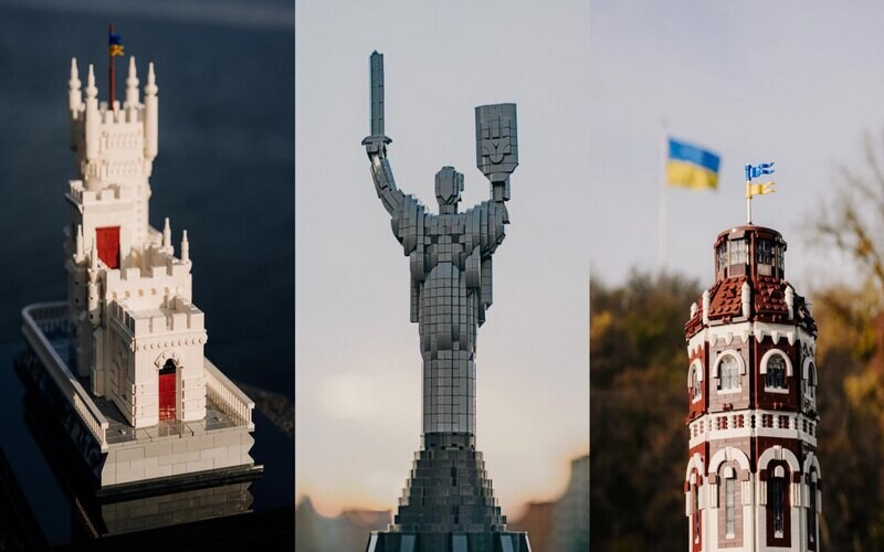 «Батьківщину-мати» та інші пам&#8217;ятки України відтворили з LEGO