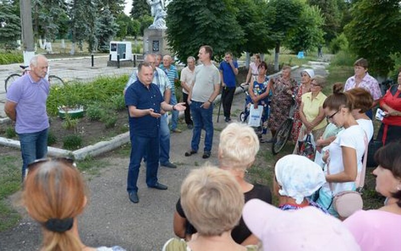 При поддержке Бориса Колесникова восстановлено водоснабжение сел Северо-Западного Донбасса