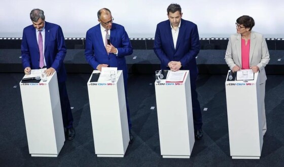 У Німеччині дві парламентські партії підписали коаліційну угоду