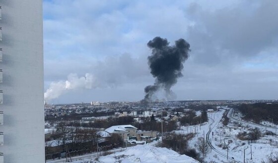 У російському місті Орел ударний дрон атакував нафтобазу