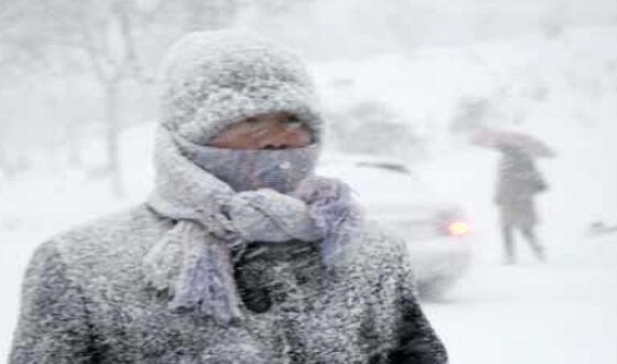 Після снігопадів в Україну прийшли морози