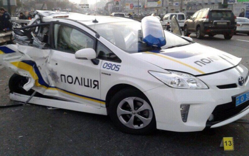 У патрульной полиции Киева 36% Toyota Prius разбито в ДТП