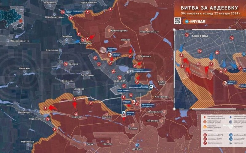 Російські окупанти просуваються вулицями Авдіївки