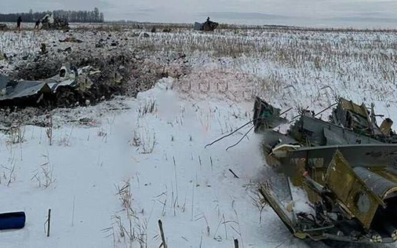 На місці аварії Іл-76 у Бєлгородській області знайдено фрагменти ракети