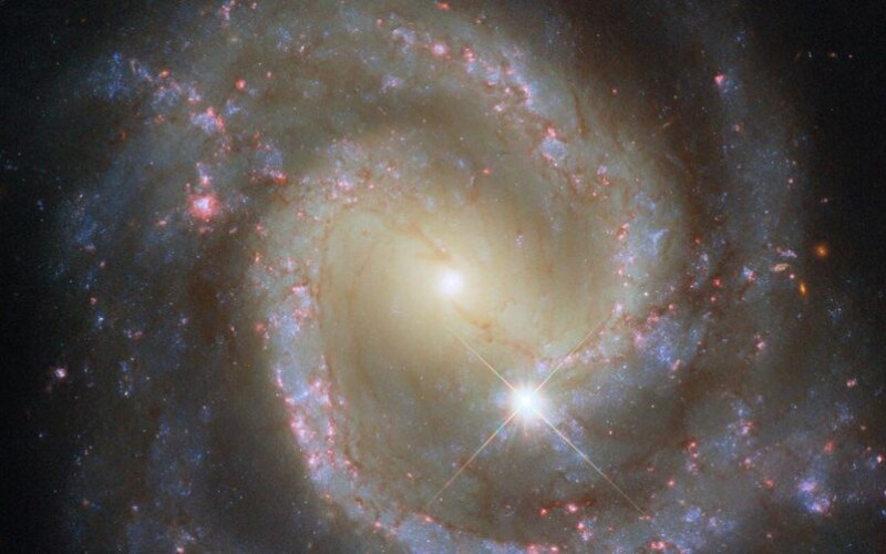 Космічний телескоп «Хаббл» зробив зображення спіральної галактики NGC 3507