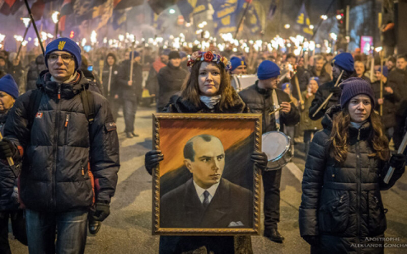 Ко дню рождения Степана Бандеры в Украине прошло 57 маршей. Фото