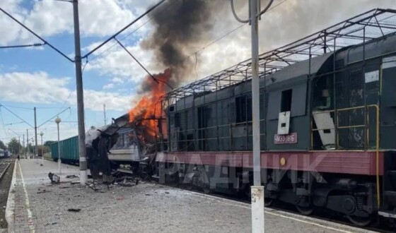 Російський дрон атакував пасажирський потяг на Сумщині