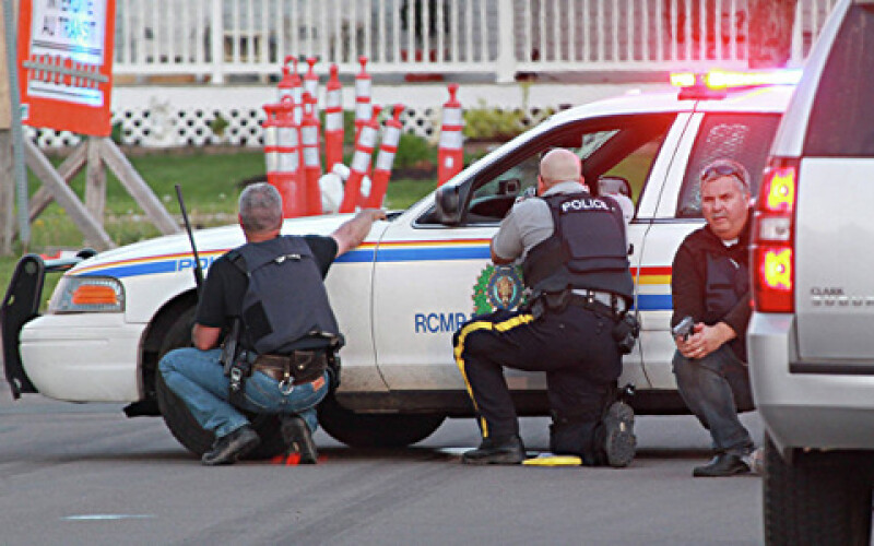 В Канаде в перестрелке погиб полицейский
