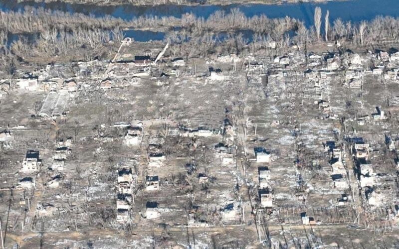 Окупанти зруйнували усі житлові будинки у селі Кринки на Херсонщині