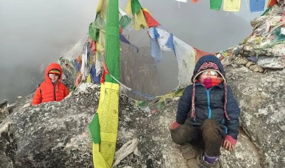 4-річна дівчинка підкорила Еверест