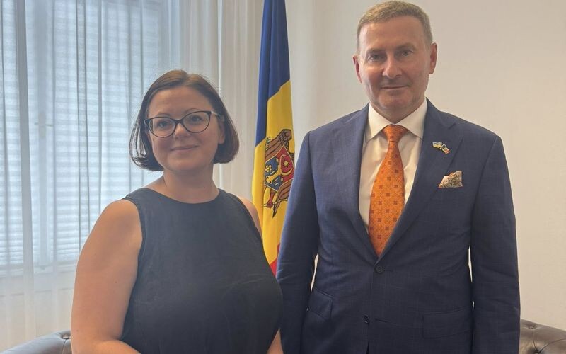 У Відні Скрипковський зустрівся з дипломатом Вікторією Роша