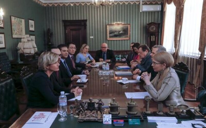 Юлія Тимошенко зустрілася з Директором Світового банку в Україні