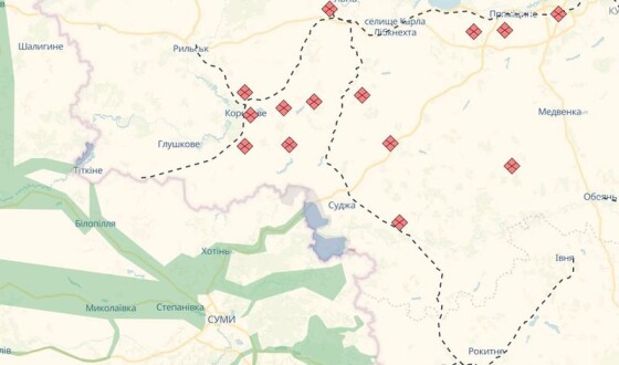 Окупанти намагаються зайти на територію Сумщини