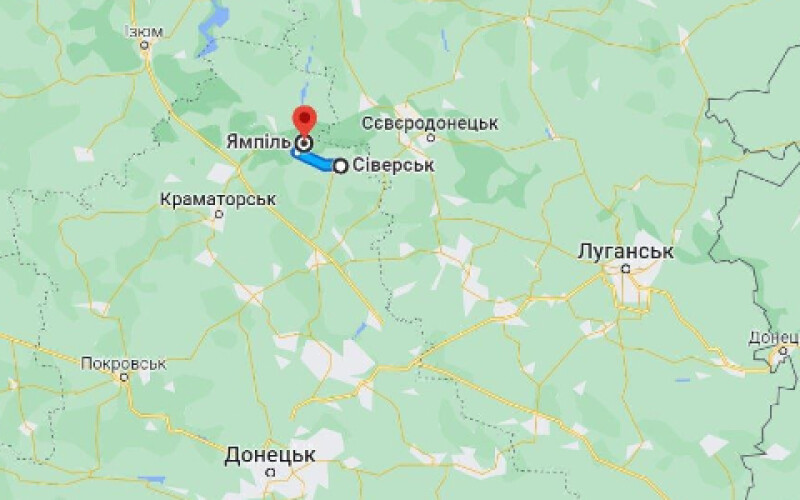 Окупанти планують наступ у напрямку Ямпіль – Сіверськ на Донбасі