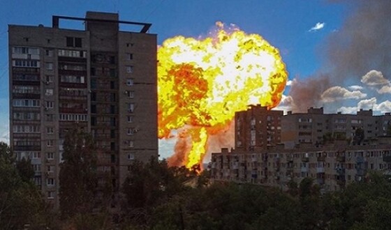 У Росії вибухнула АЗС, вісім постраждалих. ВІДЕО