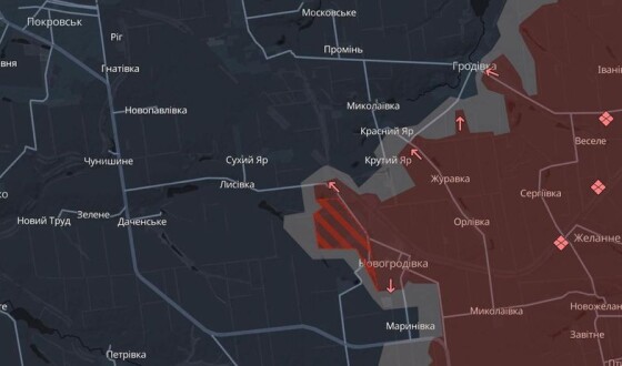 Російські війська просунулися у бік Покровська та Вугледара