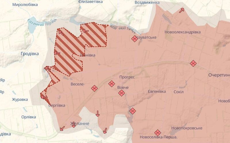 Окупанти захопили протягом доби одразу три села на Донеччині