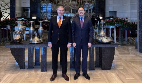 У Стамбулі Скрипковський зустрівся із Генеральним директором готелю RAFFLES ISTANBUL