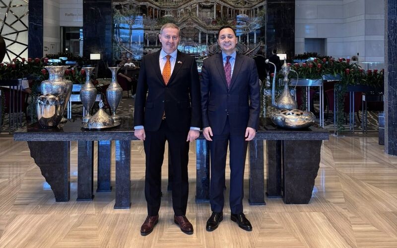 У Стамбулі Скрипковський зустрівся із Генеральним директором готелю RAFFLES ISTANBUL