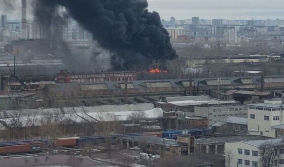 У Єкатеринбурзі &#8211; масштабна пожежа на «Уралмашзаводі»