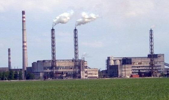 На заводе «Крымский титан» произошел химический выброс