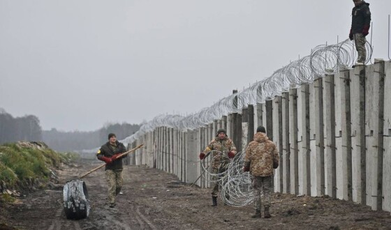 В Україні будують нове укріплення кордону з Білоруссю
