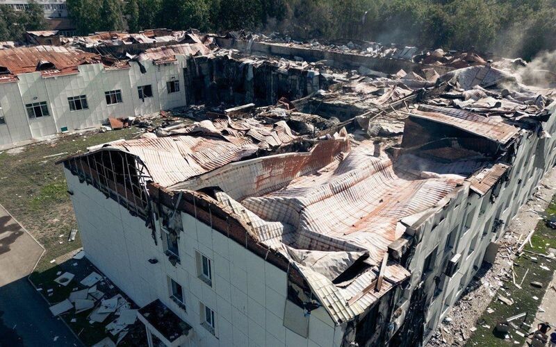 У Сумах ворог завдав удару по Сумському університету