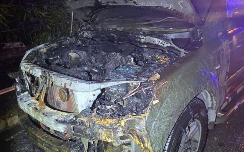 З початку року в Україні спалили 266 автомобілів, що належать військовим