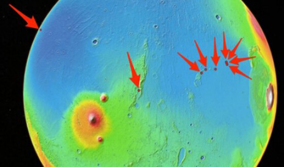 SpaceX намітив дев’ять посадочних майданчиків на Марсі