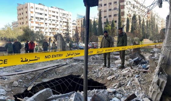 Ізраїль завдав ракетного удару по центру Дамаска