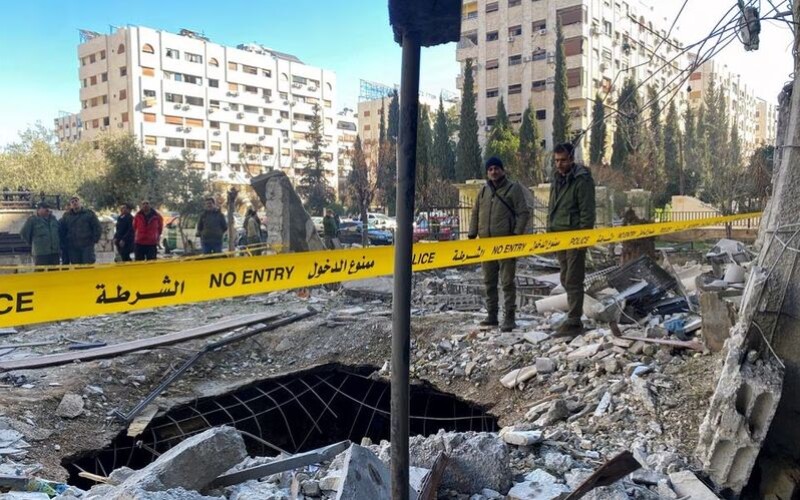 Ізраїль завдав ракетного удару по центру Дамаска