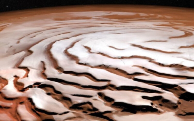 На Марсе заметили следы ледяных лавин