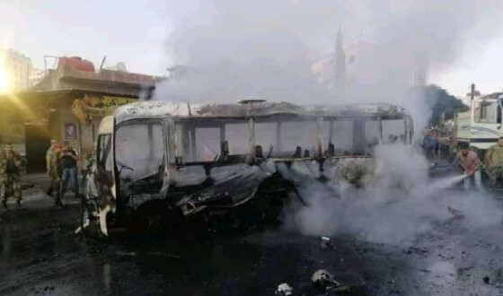 У столиці Сирійської Арабської Республіки місті Дамаску пролунав потужний вибух