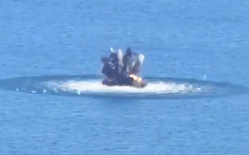 ВМС України вперше знищили морський дрон РФ
