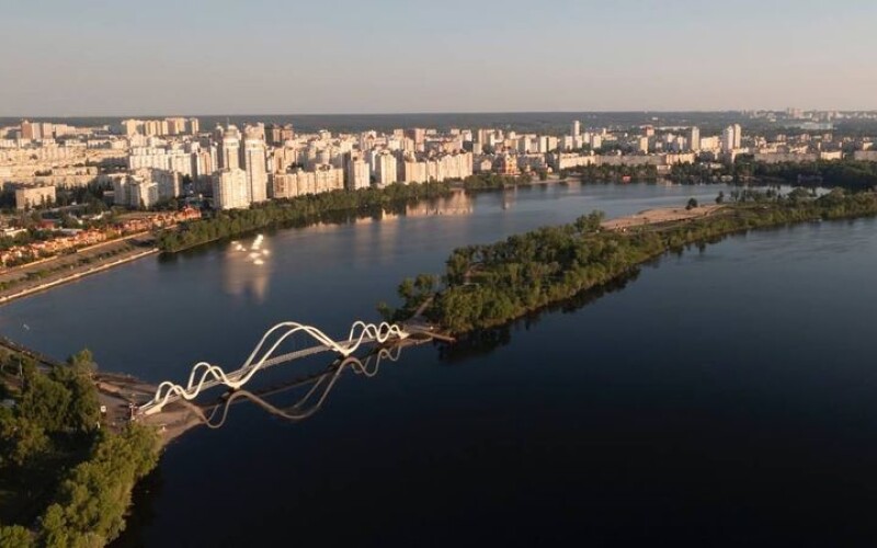 У Києві відкрили нову рекреаційну зону на острові Оболонський