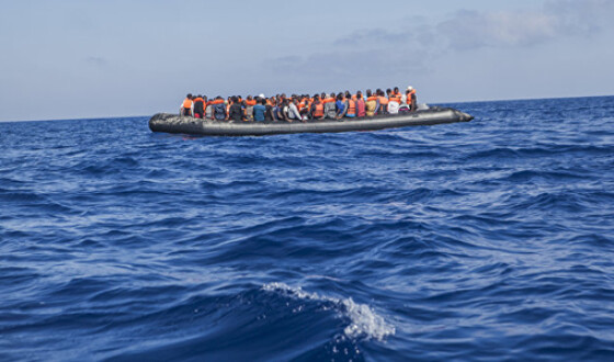 Лодка с мигрантами потерпела крушение у берегов Ливии