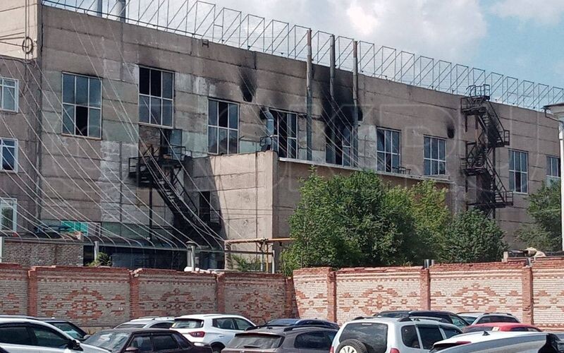В Орську рф сталася пожежа на заводі, який виготовляє артилерійські гільзи