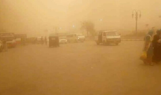 На Египет обрушилась сильнейшая песчаная буря