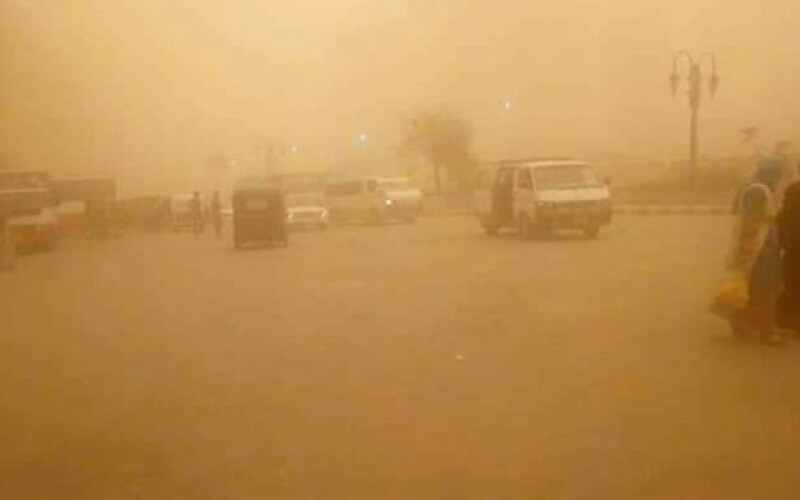 На Египет обрушилась сильнейшая песчаная буря