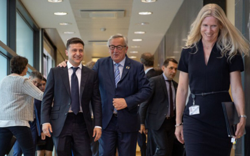 Владимир Зеленский провел встречу с президентом Еврокомиссии