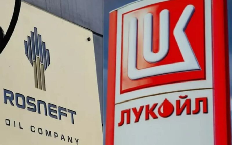 Після санкцій США проти «Роснєфті» і «Лукойла» обвалилися акції