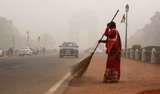 В Индии экстремальное загрязнение воздуха