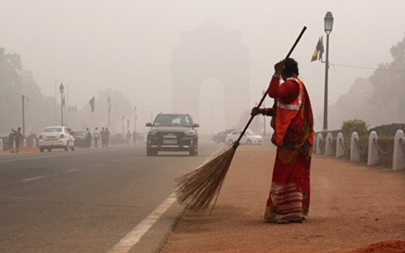 В Индии экстремальное загрязнение воздуха
