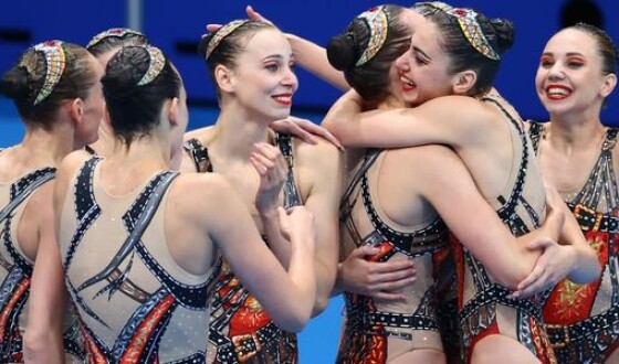 Українські синхроністки на Олімпіаді в Токіо принесли країні бронзову нагороду
