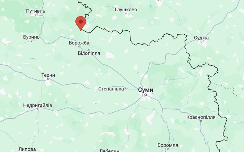 У селі Рижівка Сумської області, яке захопили окупанти, не було підрозділів ЗСУ