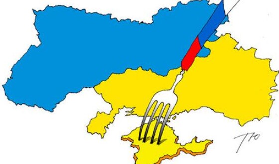 Український канал отримав попередження через показ карти Росії з Кримом