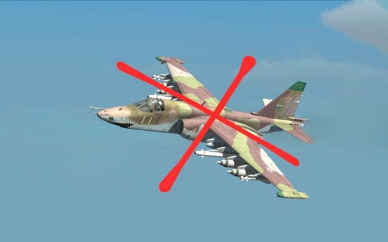 На Донеччині ЗСУ знищили ворожий літак СУ-25